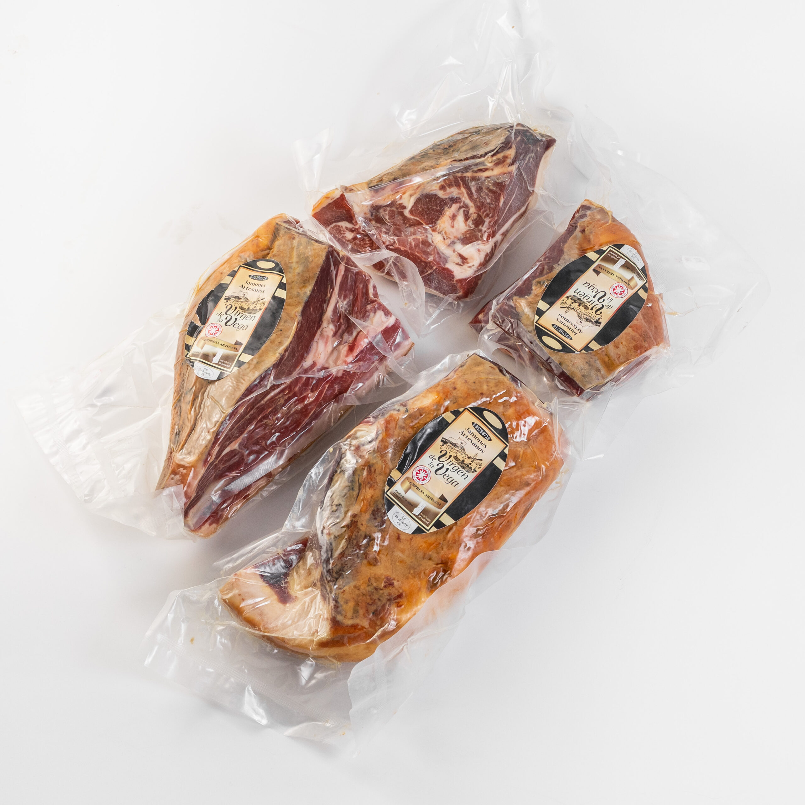 Foto de jamón en mazas